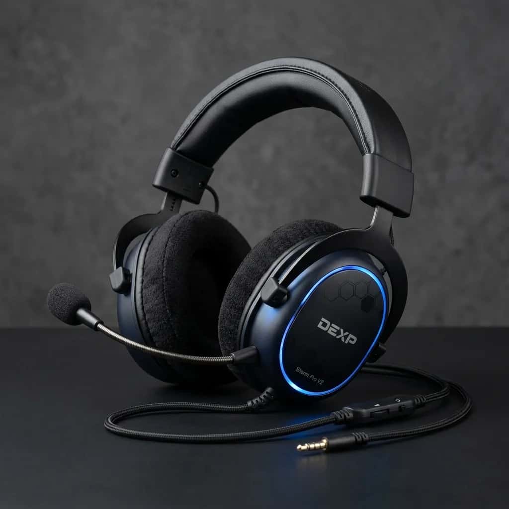 DEXP Storm Pro V2 Gaming Headset thumbnail 1