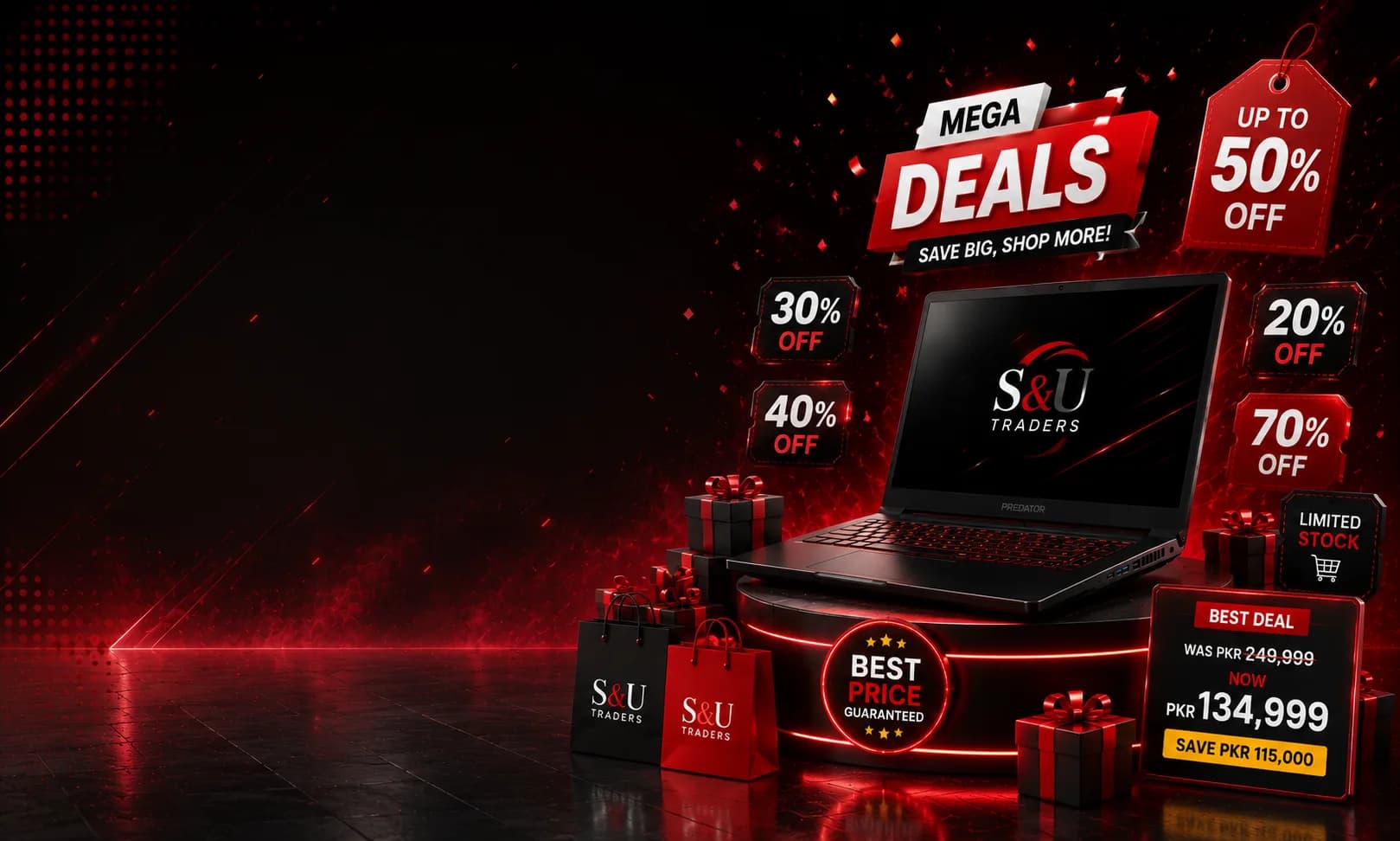 S&U Traders  Powerful Laptops, Unbeatable Deals