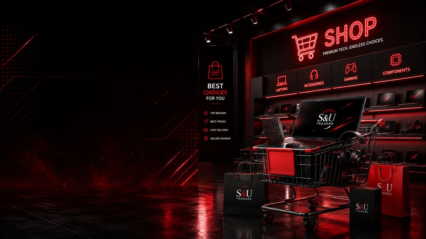 S&U Traders  Powerful Laptops, Unbeatable Deals