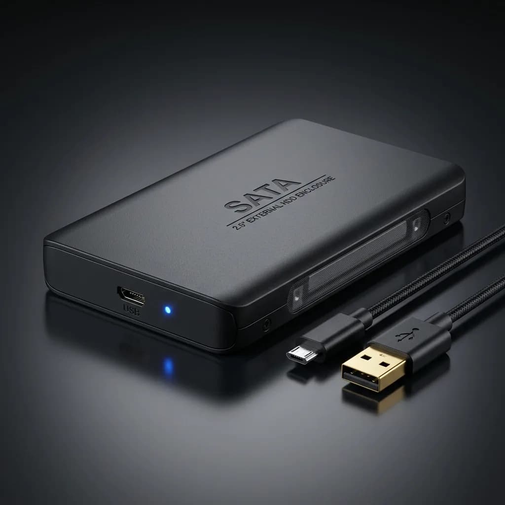 2.5-inch HDD External Case (USB 2.0)
