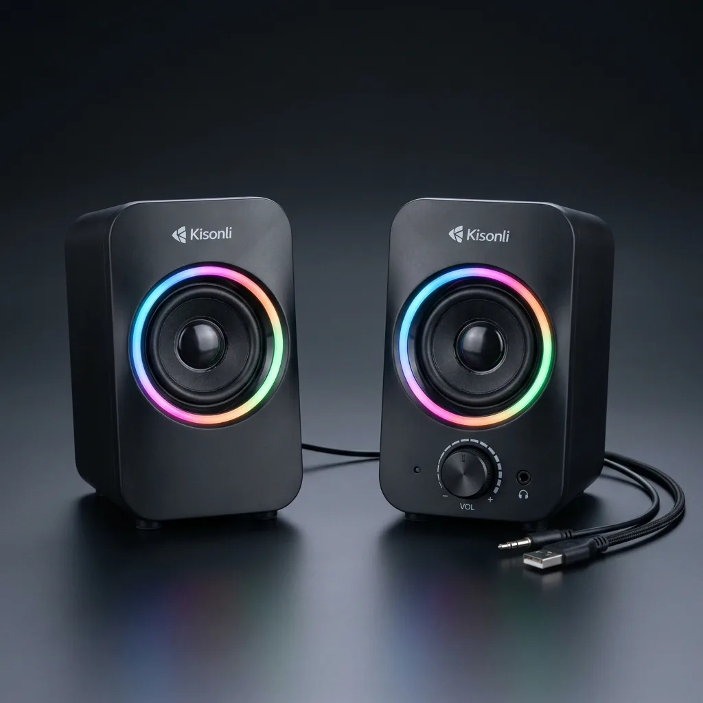 Kisonli TX9 Basic RGB USB Speaker