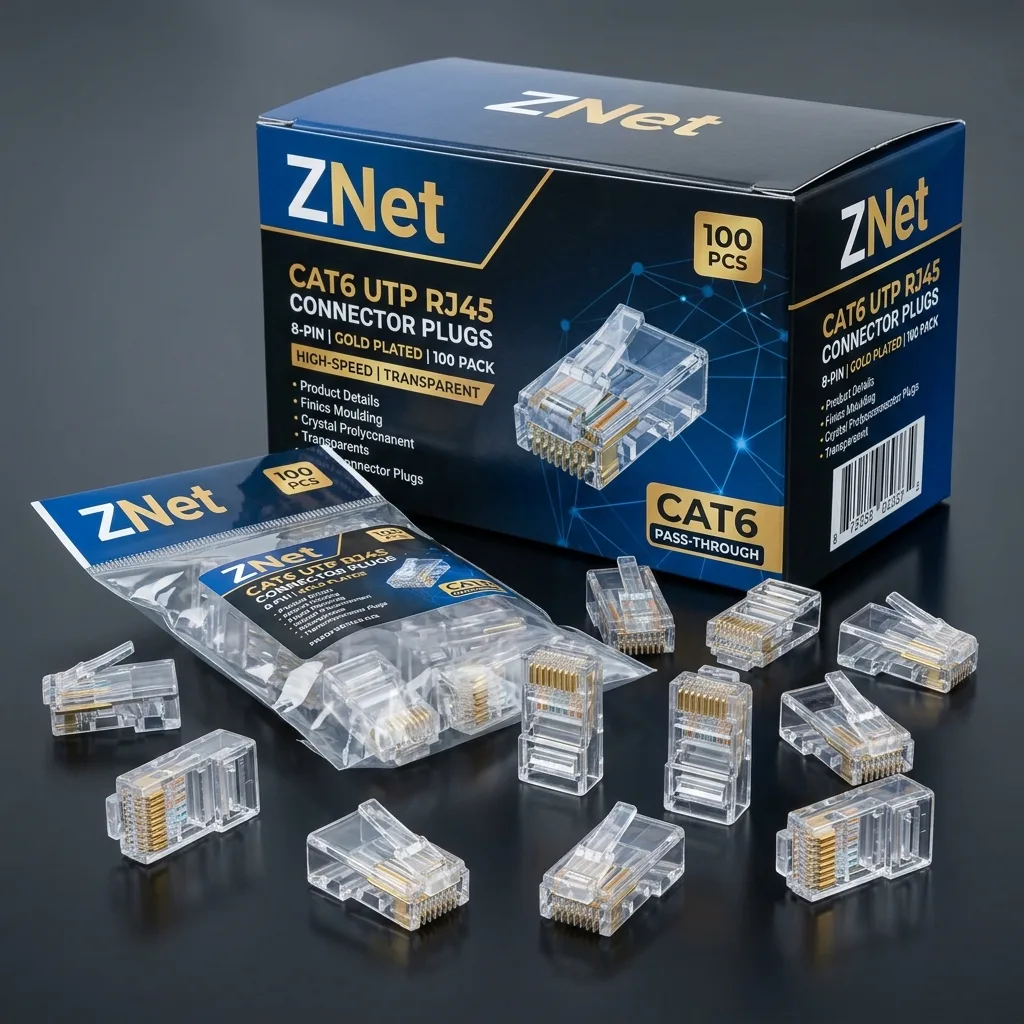 ZNet CAT6 RJ45 Connectors